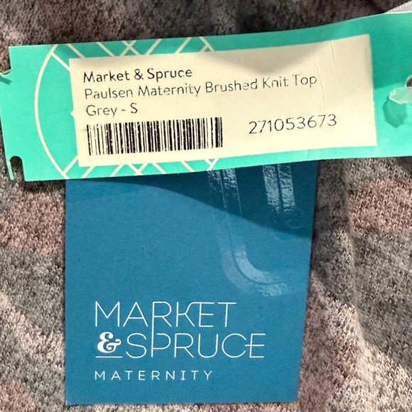 Market and Spruce Paulson Maternity Brushed Knit Top - S - Picture 5 of 5